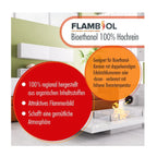 FLAMBIOL® Bioethanol 100 % hochrein – 540 × 1-L-Flaschen