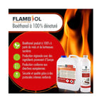 FLAMBIOL® Bioethanol 100 % hochrein – 540 × 1-L-Flaschen
