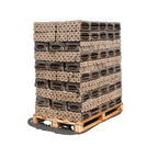 HEIZFUXX Pinikay Octagon Hartholzbriketts – 960-kg-Palette (96 × 10 kg)