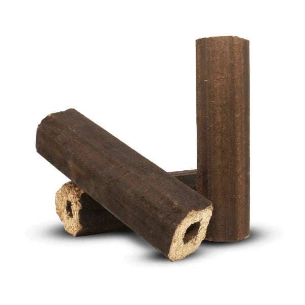 HEIZFUXX Pinikay Quadro Hartholzbriketts – 960-kg-Palette (96 × 10 kg)