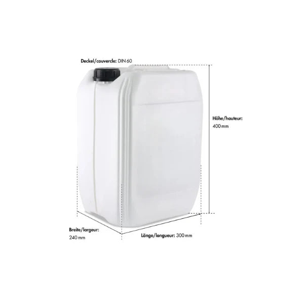 FLAMBIOL® Petroleum-Heizöl – 12 × 20-L-Kanister, schwefelarm & entaromatisiert